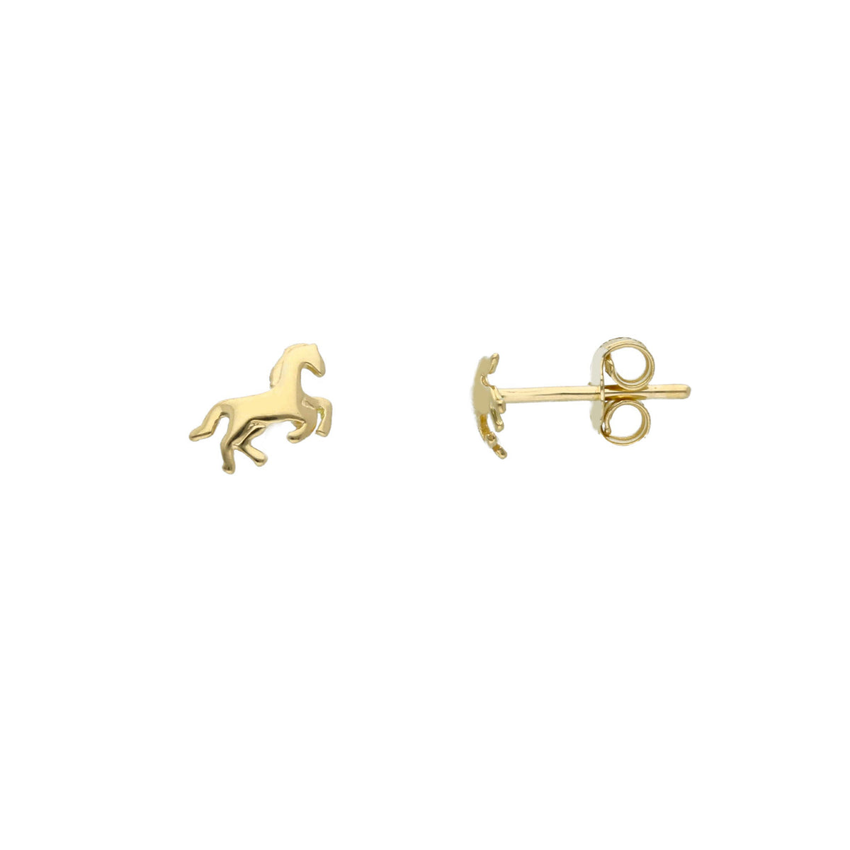 Maiocchi Gold Orecchini Cavallo Oro Giallo 18kt