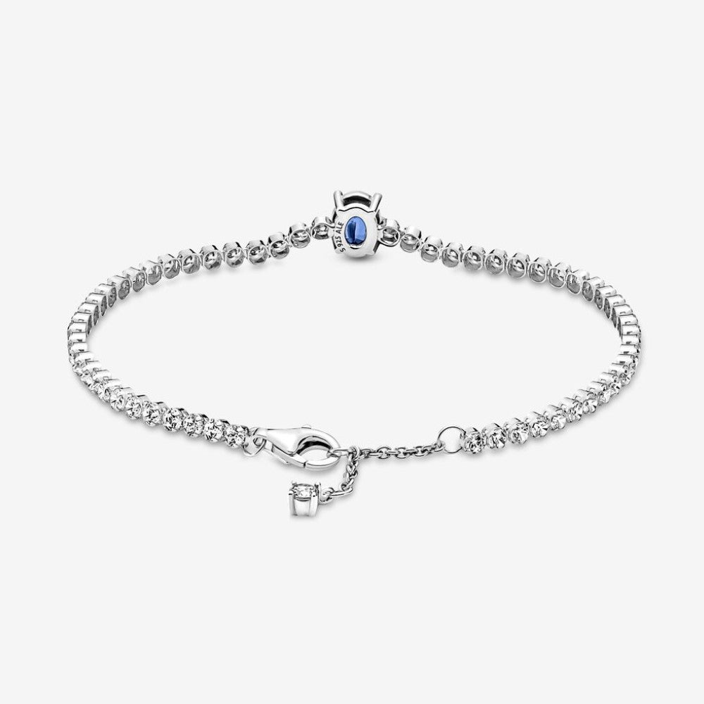 Pandora Bracciale Tennis con Pietra Blu 590039C01
