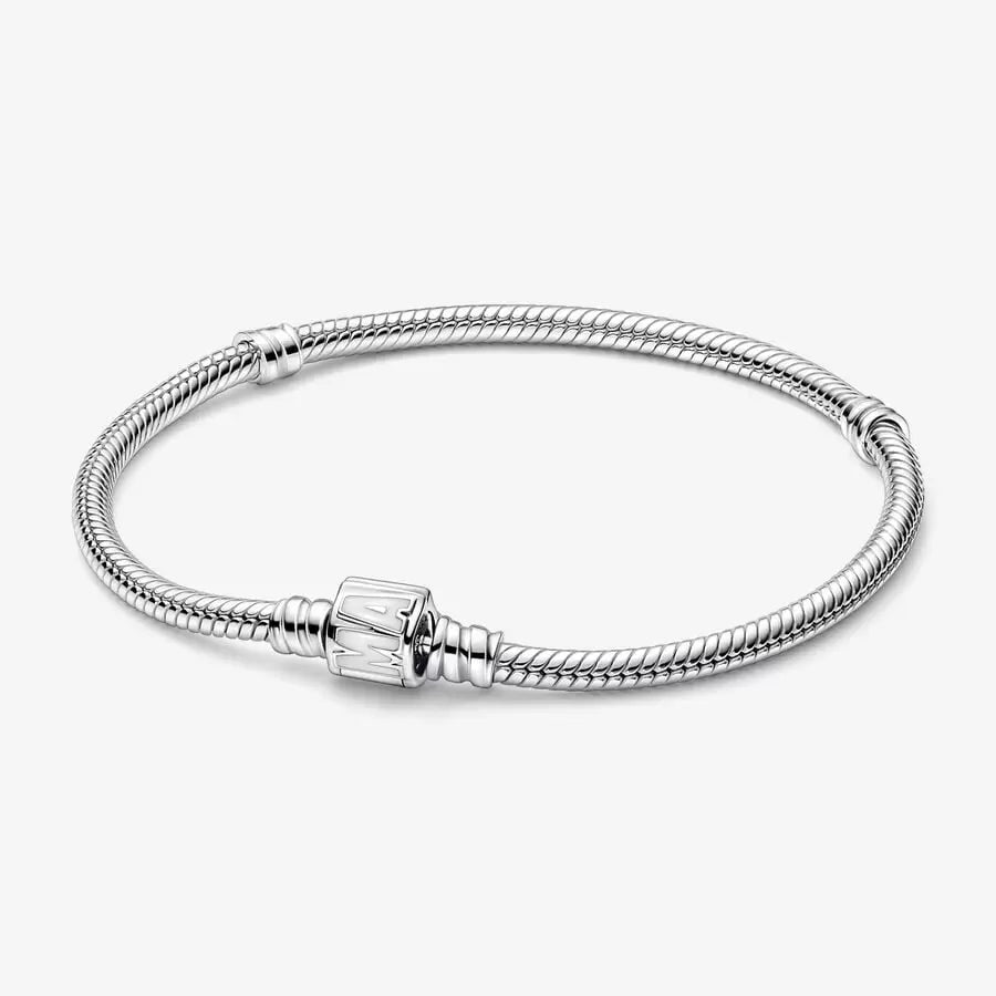Pandora Bracciale Marvel con Maglia Snake e Chiusura con Logo Marvel 592561C01