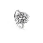  Damiani Mimosa Ring in White Gold with Diamonds