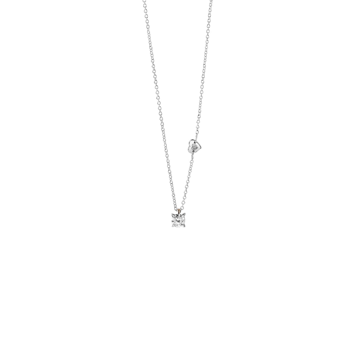  Salvini Magic Necklace in White Gold and Diamonds 0.20 ct