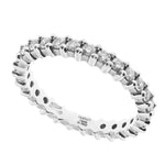  Damiani Trilogy Luce Ring in White Gold and Diamonds ct 0.93 F VS2 GIA
