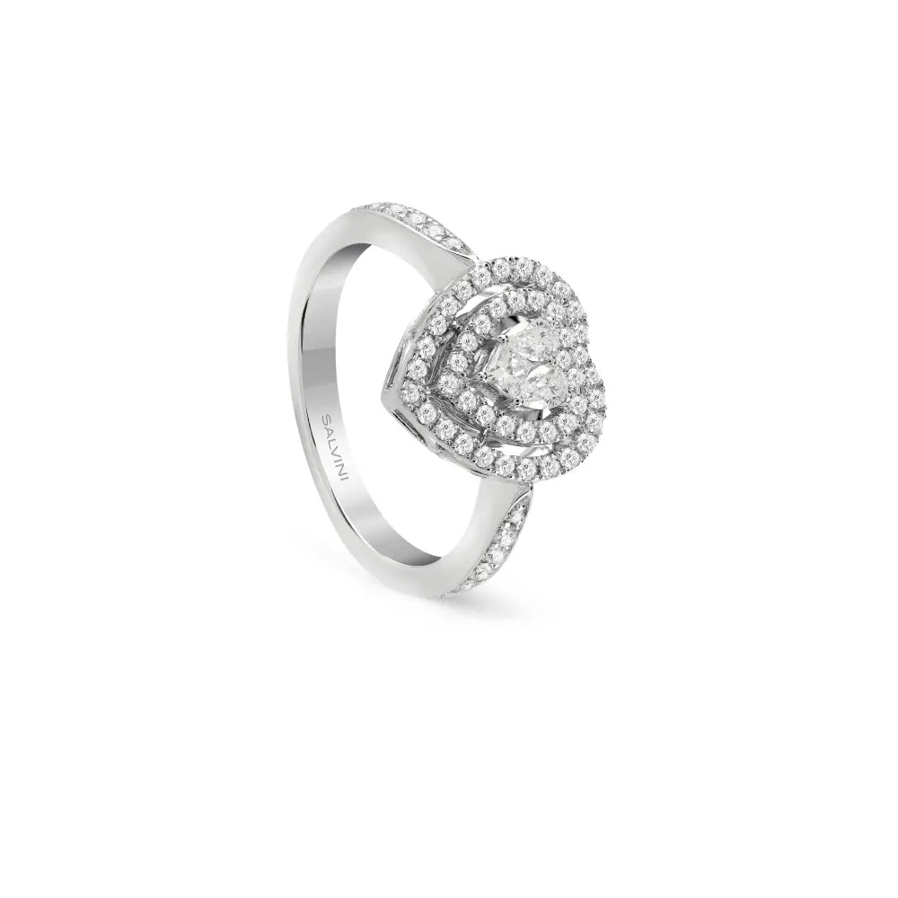 Salvini Magic Ring in White Gold and Diamonds 0.45 ct