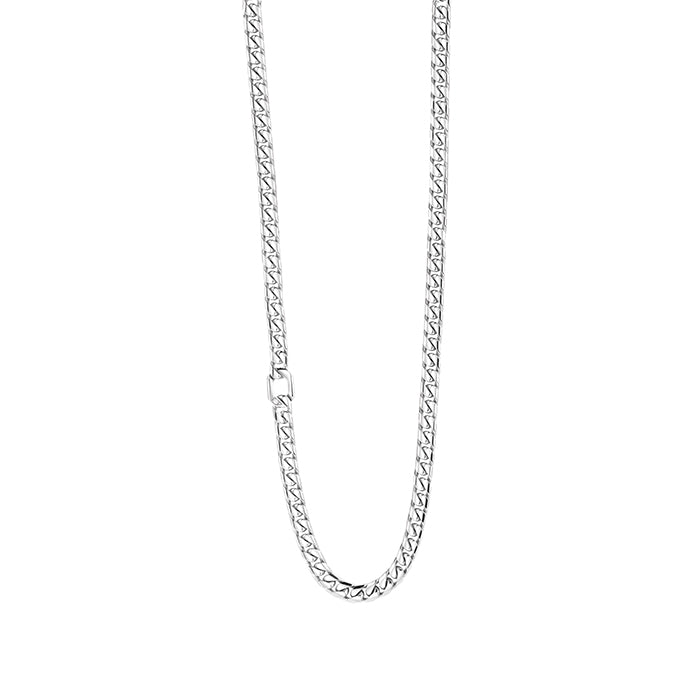 Salvini Link Necklace in Silver and Diamond