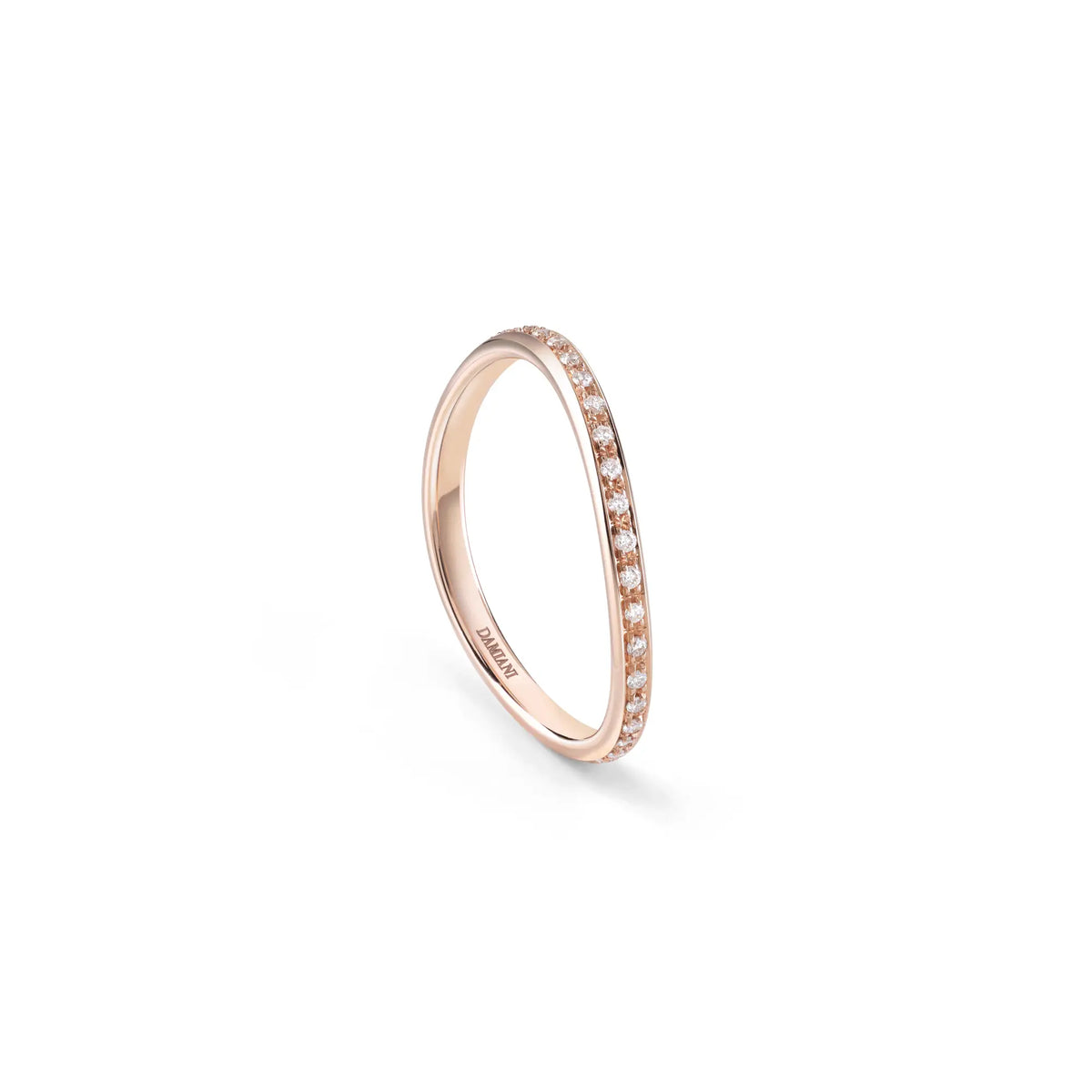 Damiani Fedina Minou in Oro Rosa e Diamanti ct 0,15