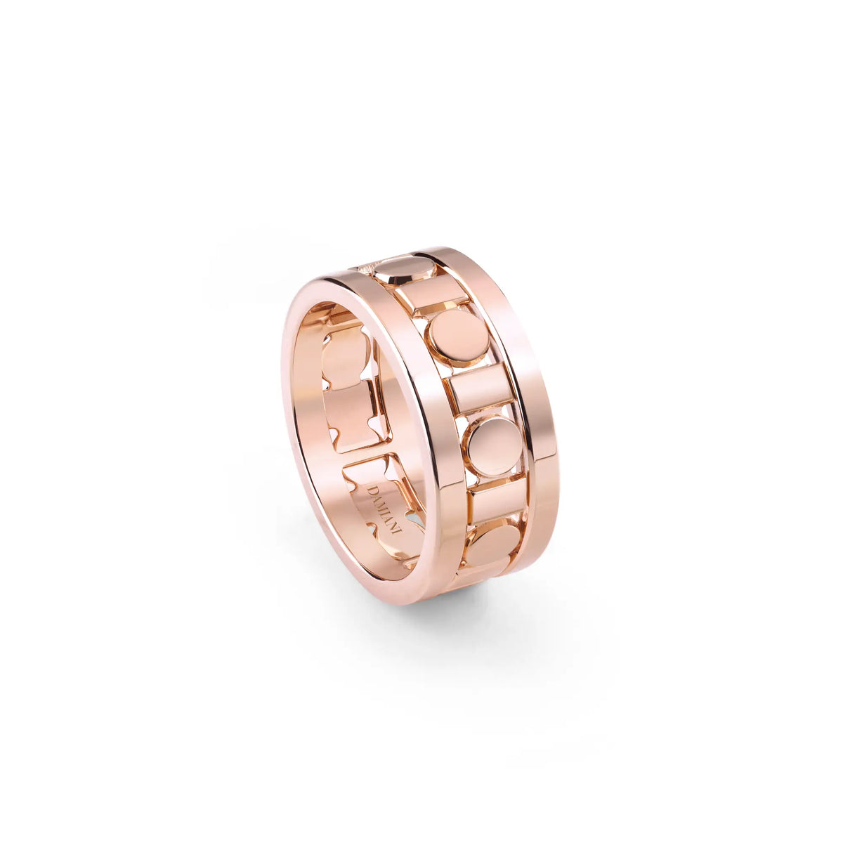 Damiani Belle Epoque Reel Ring in Yellow Gold