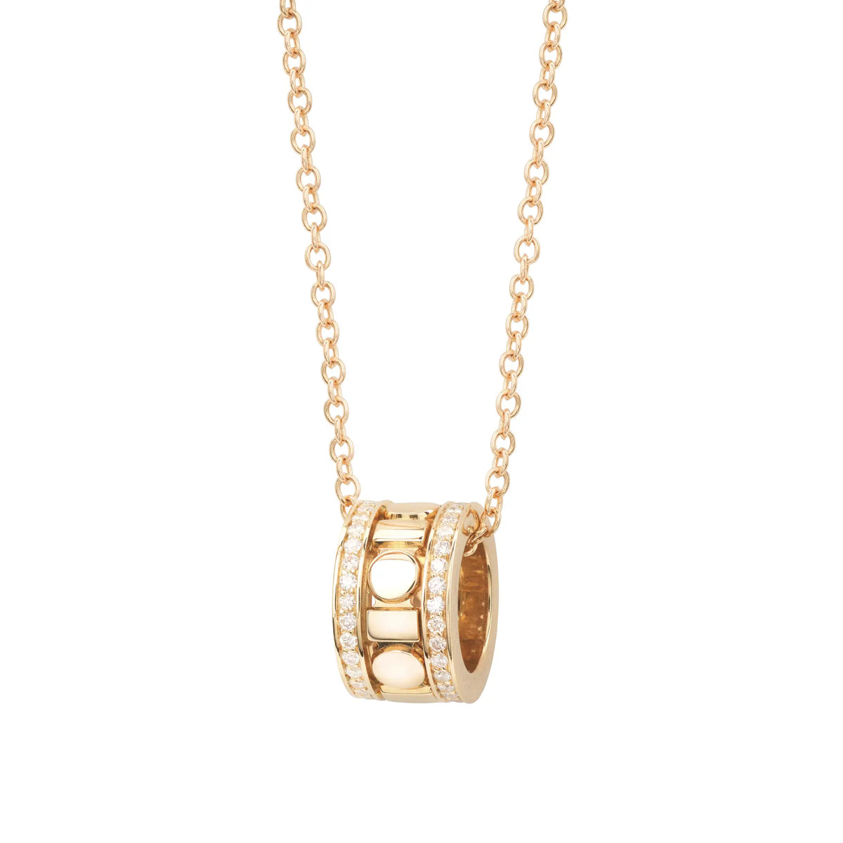 Damiani Collana Belle Epoque Reel Oro Giallo e Diamanti