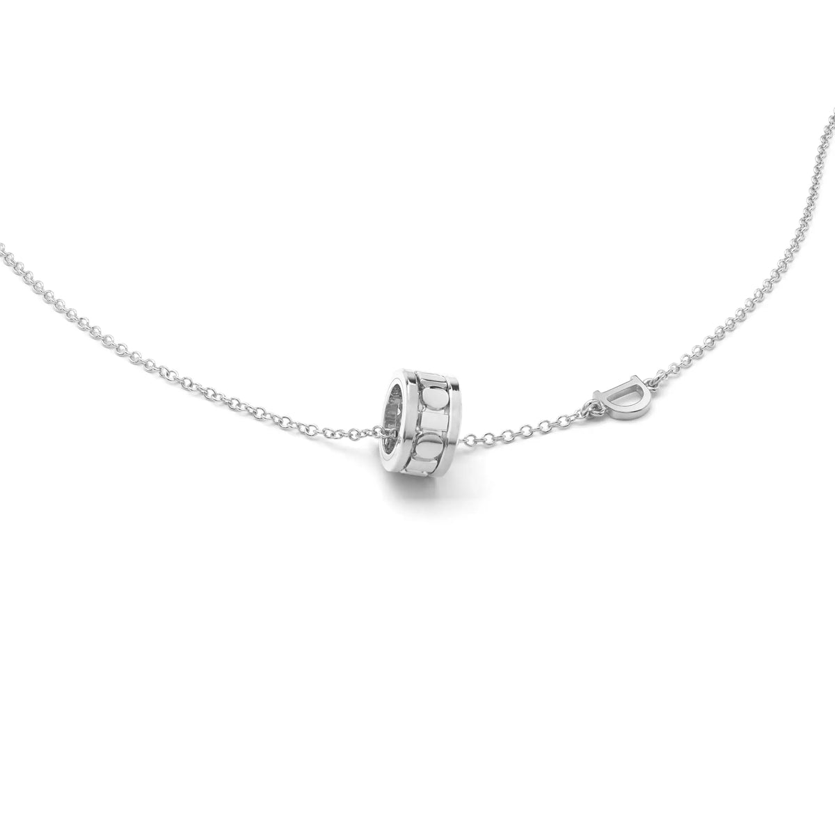  Damiani Belle Epoque Reel Necklace in White Gold and Diamonds