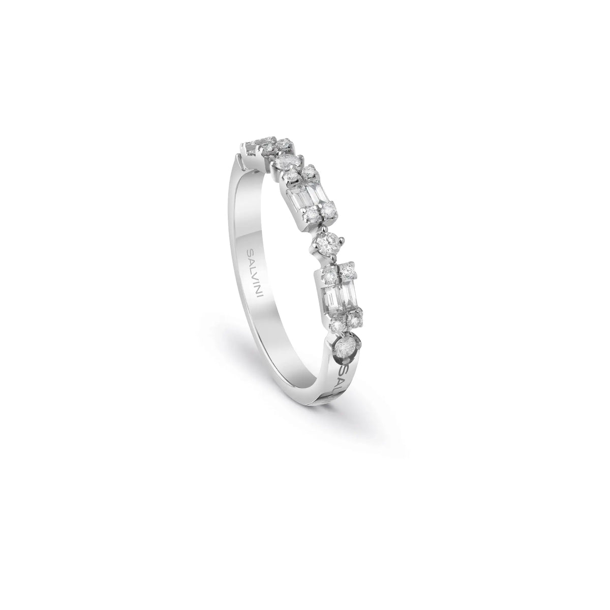  Salvini Ring in White Gold and Diamonds 0.70 ct F SI