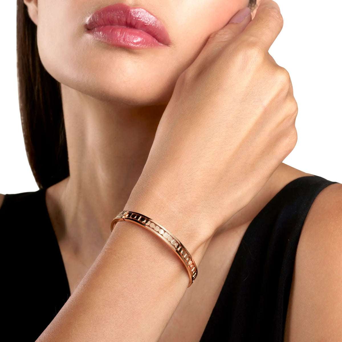 Damiani Bracciale Rigido Belle Epoque Reel Oro Rosa