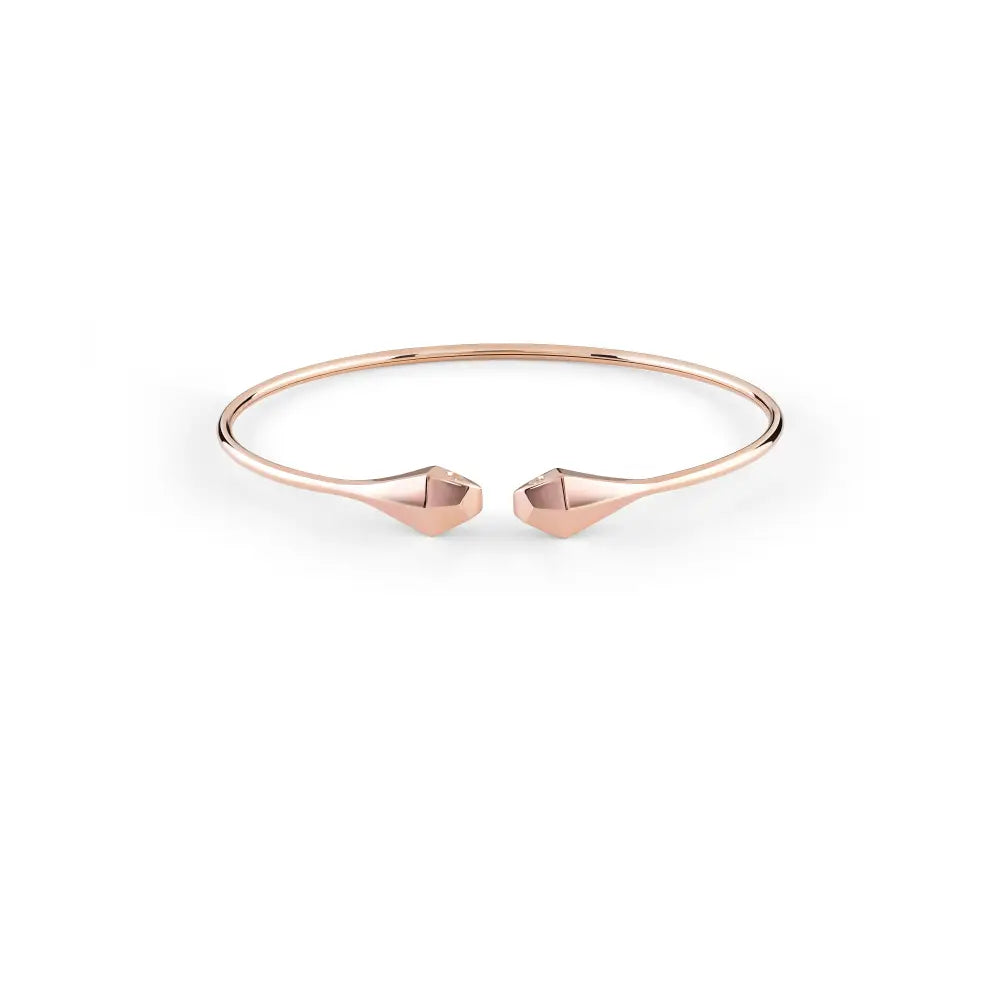  Salvini Bracelet EVA Rose Gold and Hybrid Ceramic Red