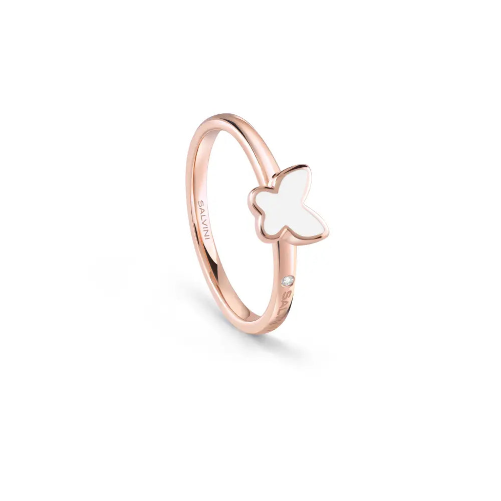  Salvini I Segni Heart Rose Gold earrings