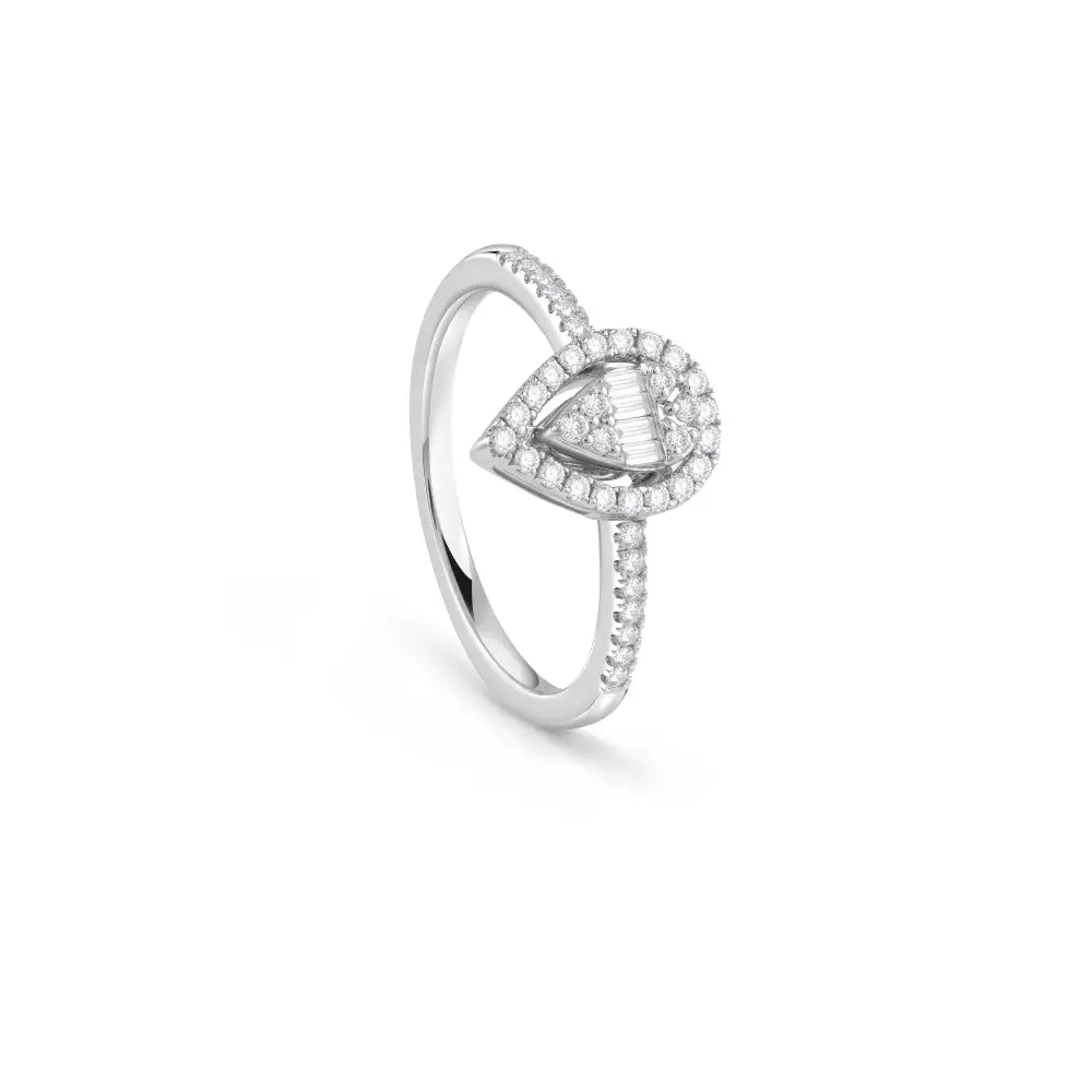  Salvini Magic Ring in White Gold and Diamonds 0.55 ct