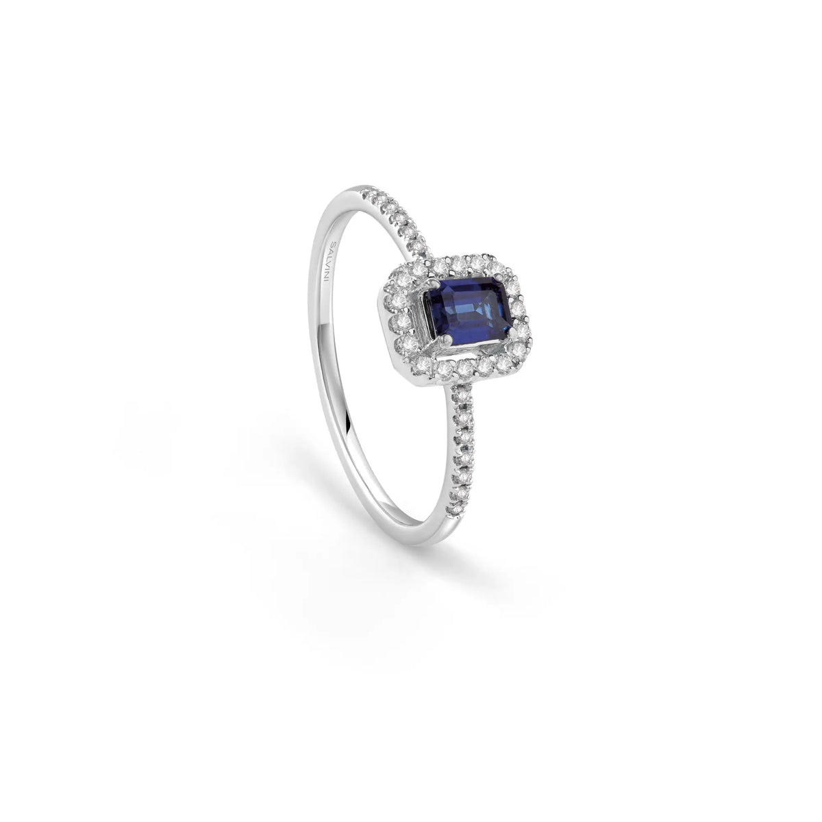 Salvini I Segni Heart Ring in White Gold and Diamonds