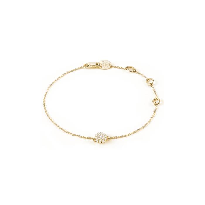 Damiani Margherita Bracelet in White Gold and Diamonds