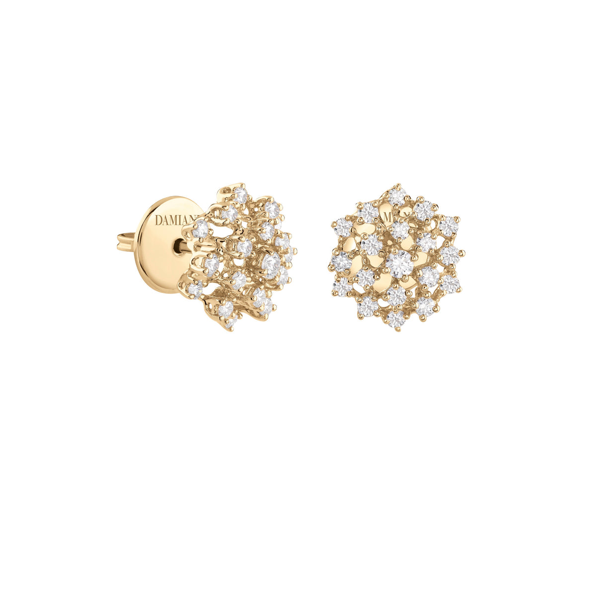 Damiani Orecchini in Oro Giallo con Diamanti