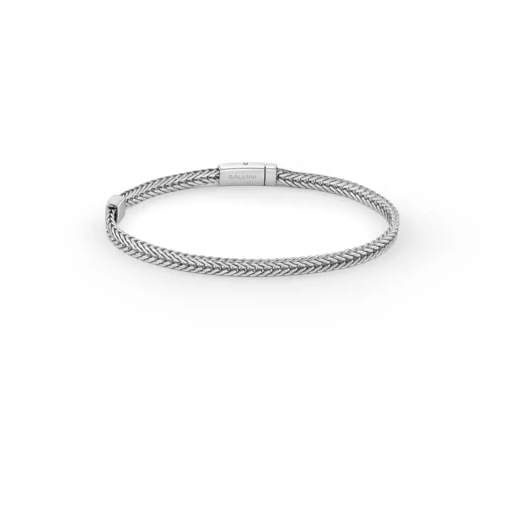 Salvini Bracciale Equilibrio Spiga Piatta Small Argento