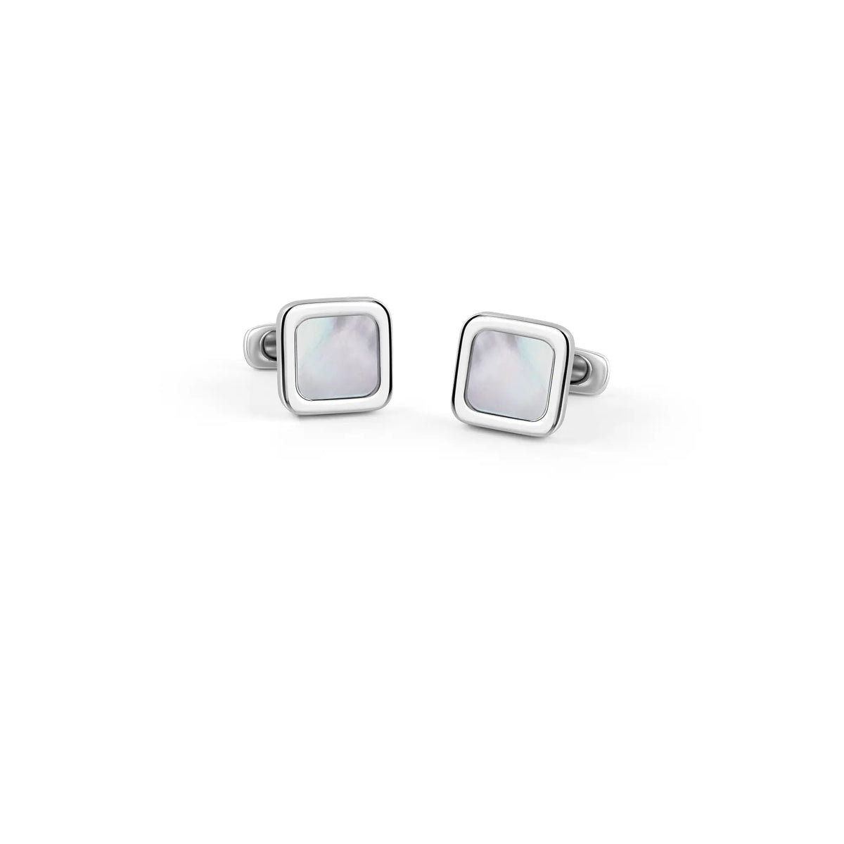 Salvini Nuvolari Gemelli Silver Onyx and Diamonds