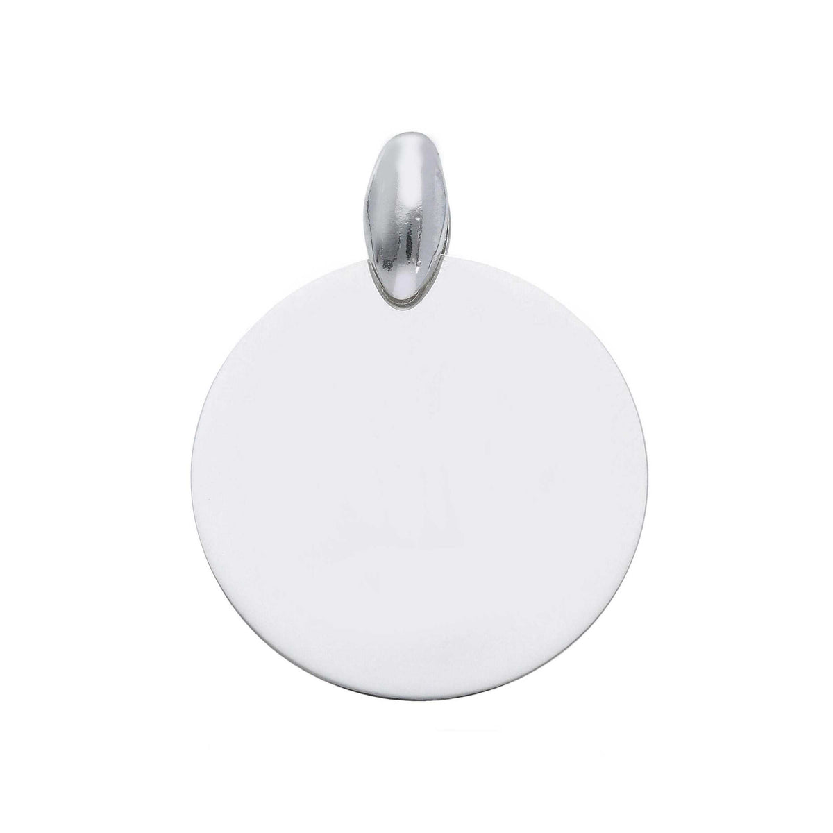 Maiocchi Silver Ciondolo Tondo 25 mm Argento