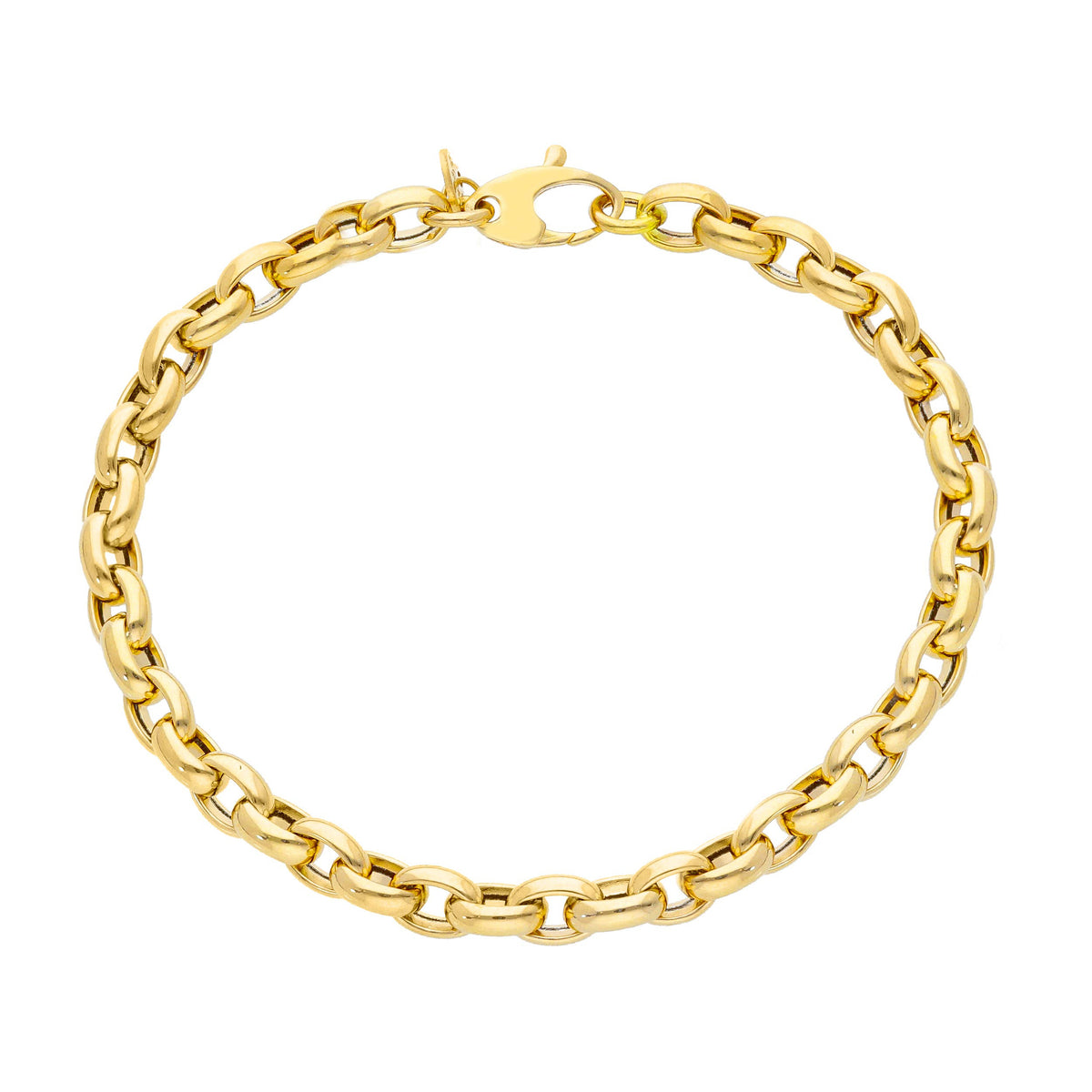 Maiocchi Gold Bracciale Rolò in Oro Giallo 18kt