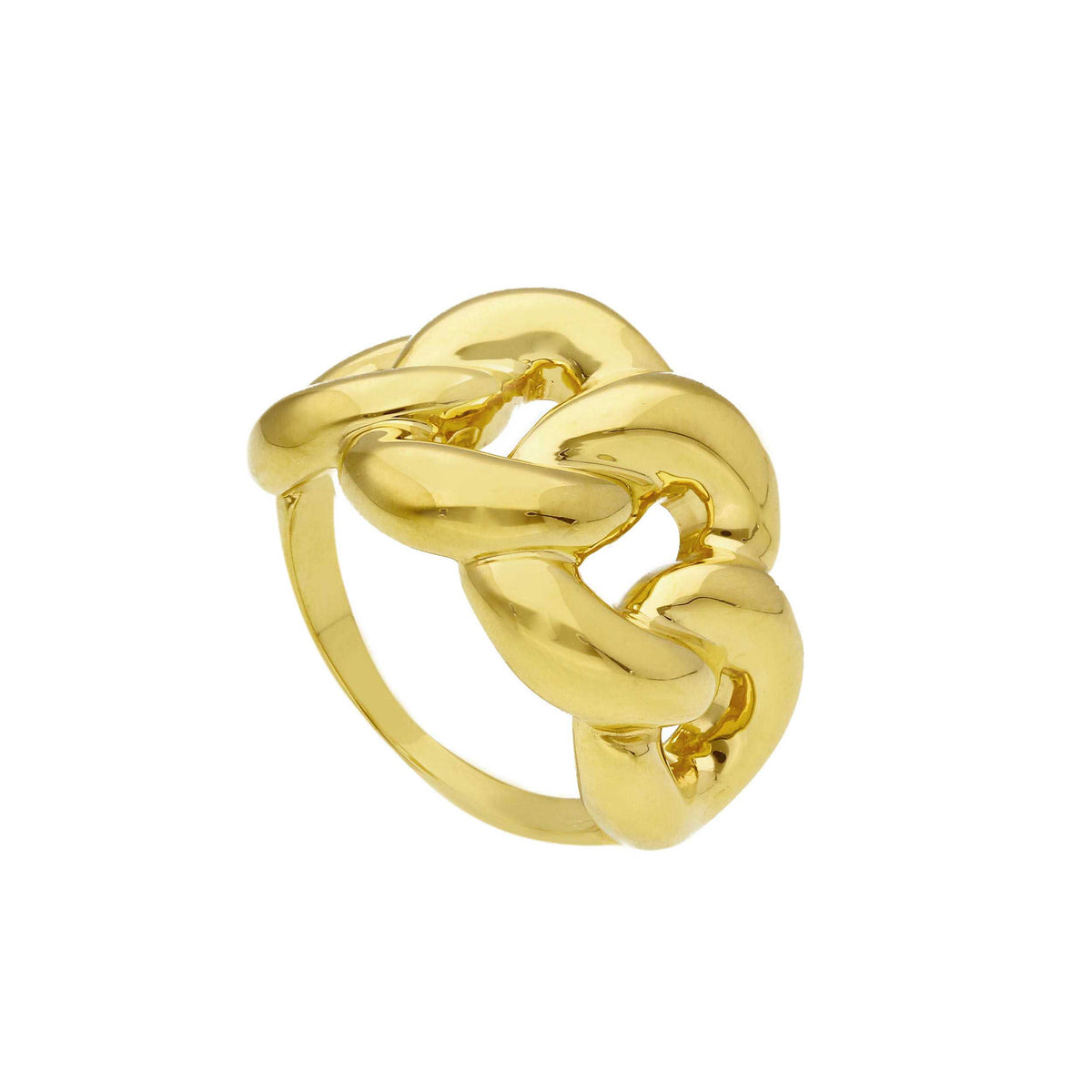 Maiocchi Milano 18kt Yellow Gold Chevalier Ring
