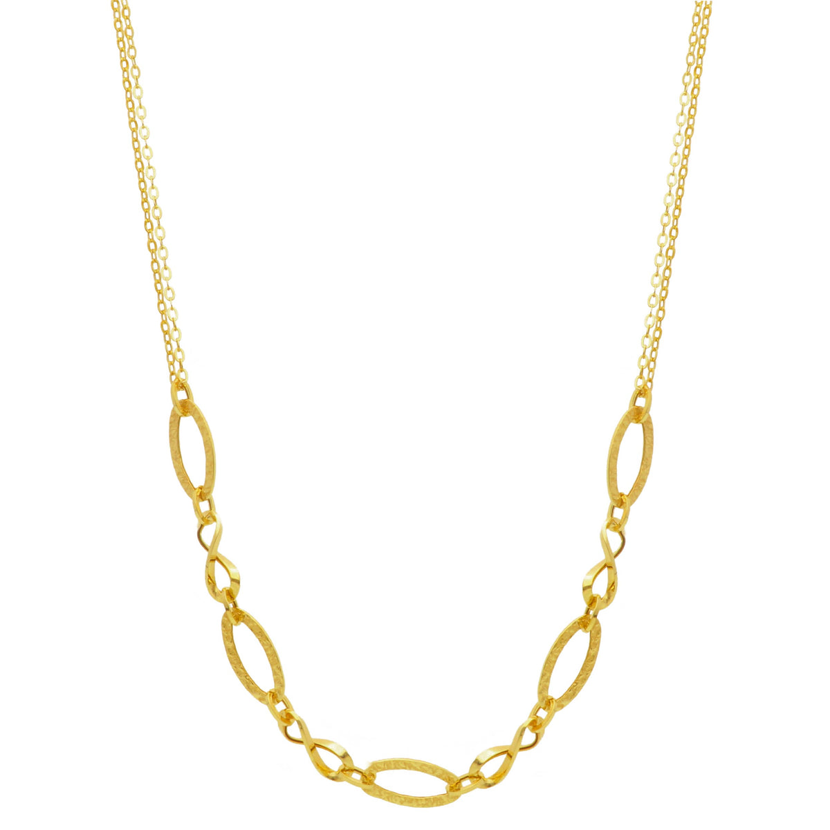 9kt Yellow Gold Necklace 45 cm