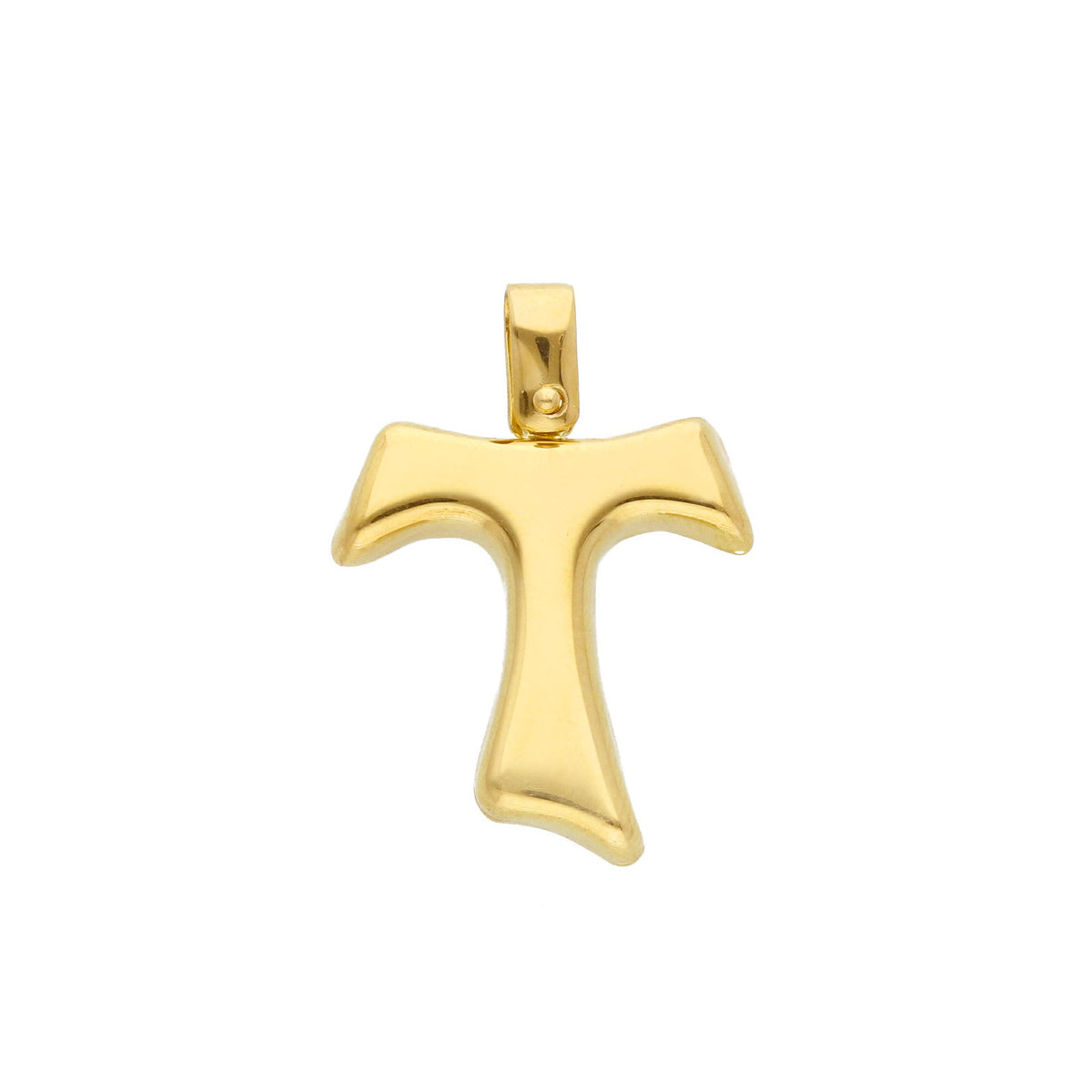 Croce Tau in Oro Giallo 18kt