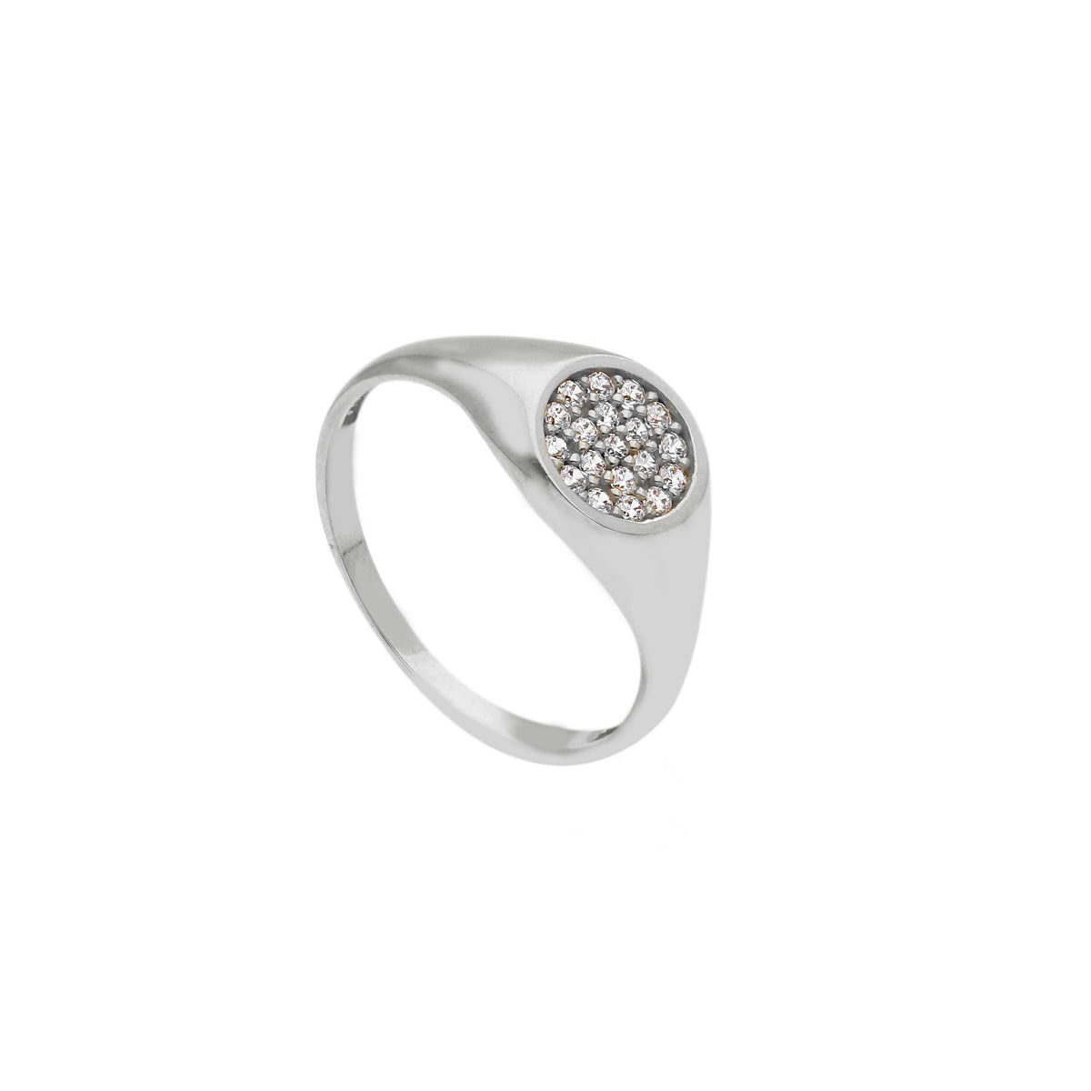 Maiocchi Milano 18kt White Gold Chevalier Ring