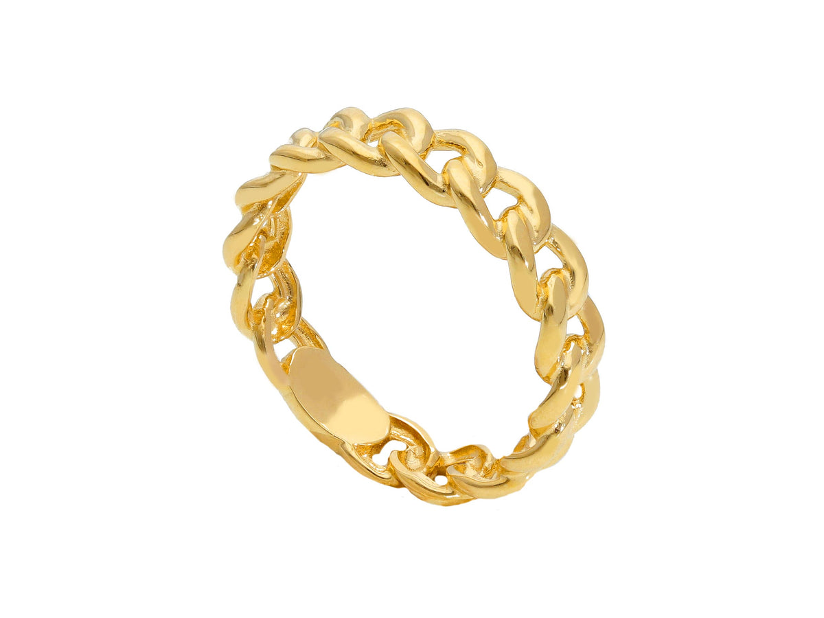 Groumette Ring in 18kt Yellow Gold