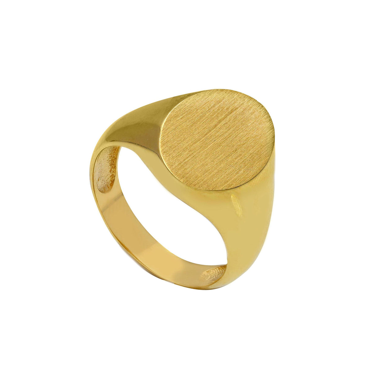 Maiocchi Milano 18kt Yellow Gold Chevalier Ring