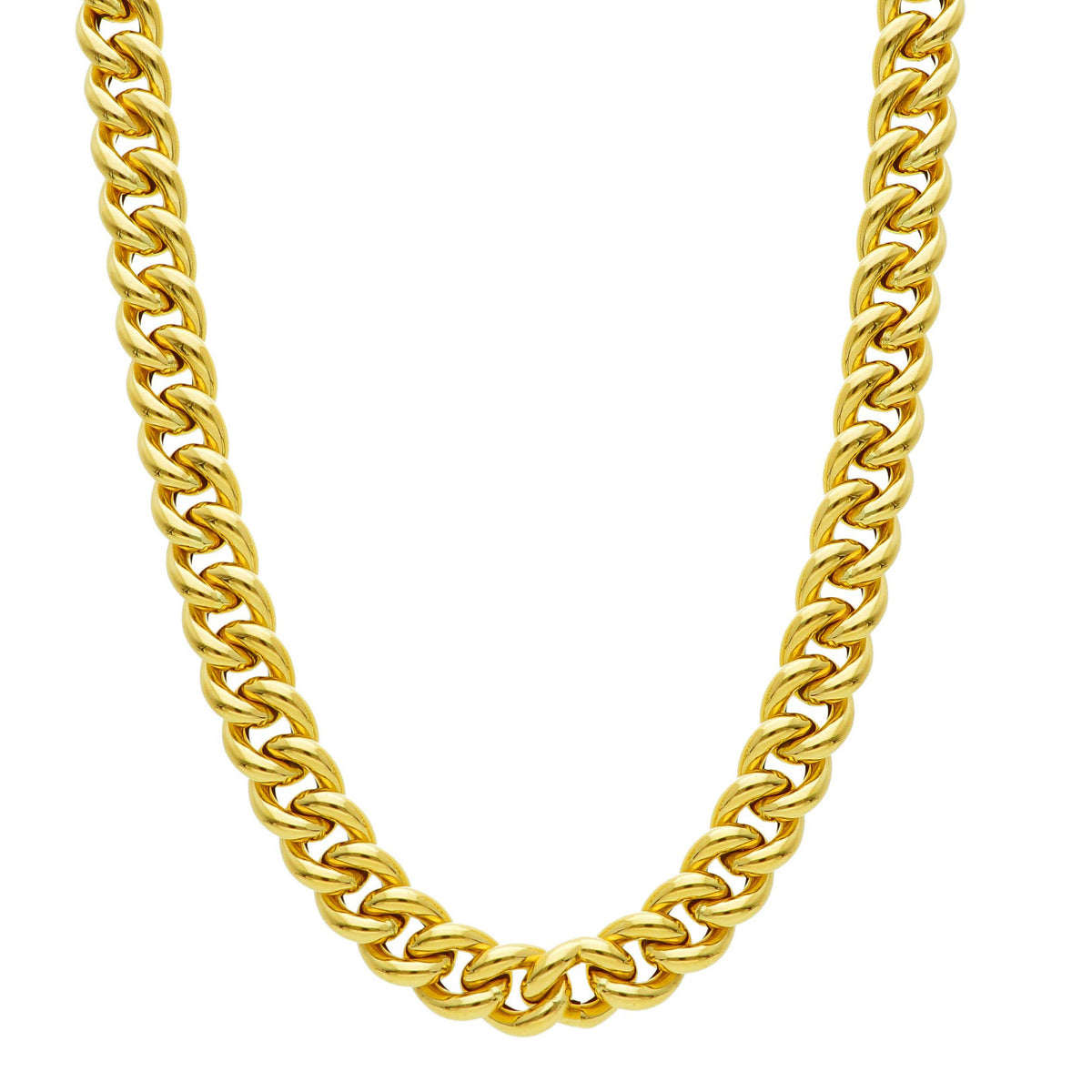 18kt Yellow Gold Groumette Necklace