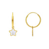  Maiocchi Gold 18kt Yellow Gold Pendant Earrings