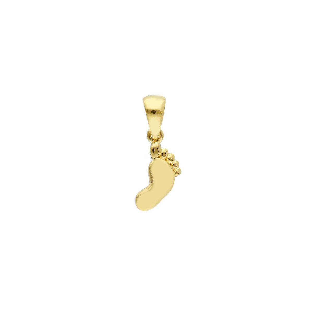 Paw Heart Pendant in 18kt Yellow Gold