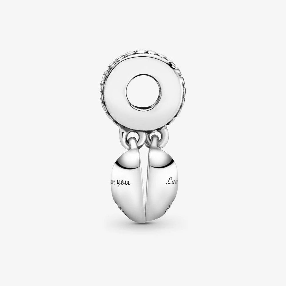 Pandora Charm Pendente con Doppio Cuore Nuora e Suocera 799321C01