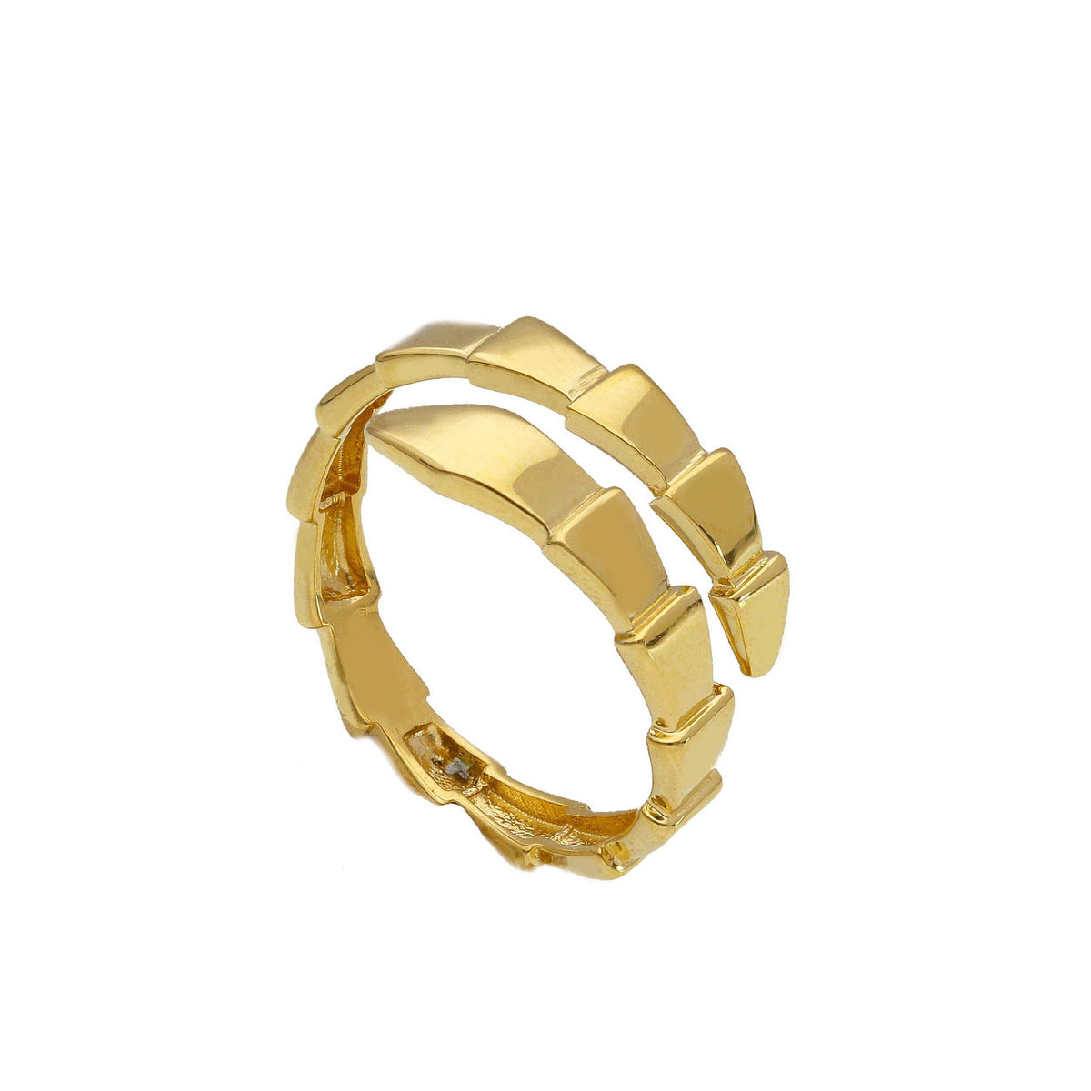 Maiocchi Milano Anello Serpente Oro Giallo 18kt