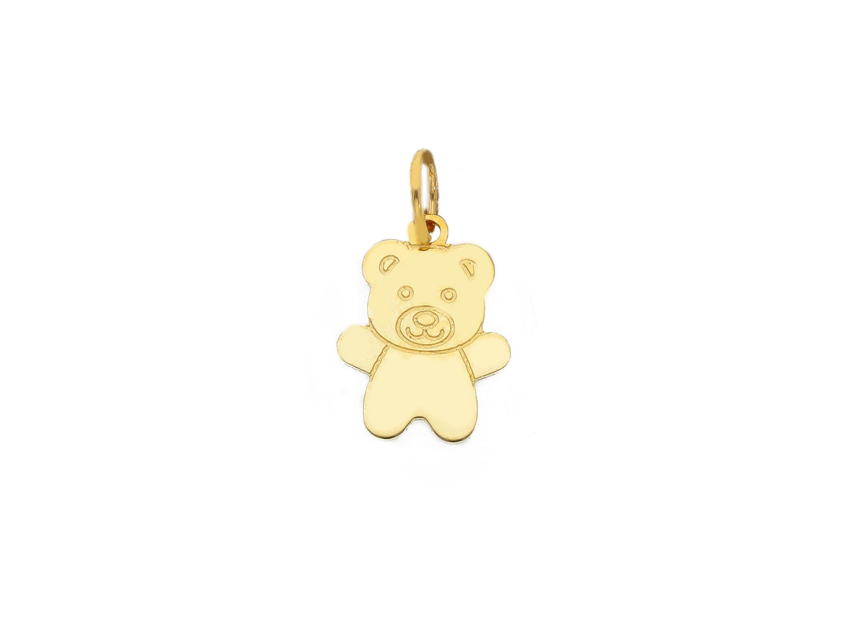 Bear Pendant in 18kt Yellow Gold