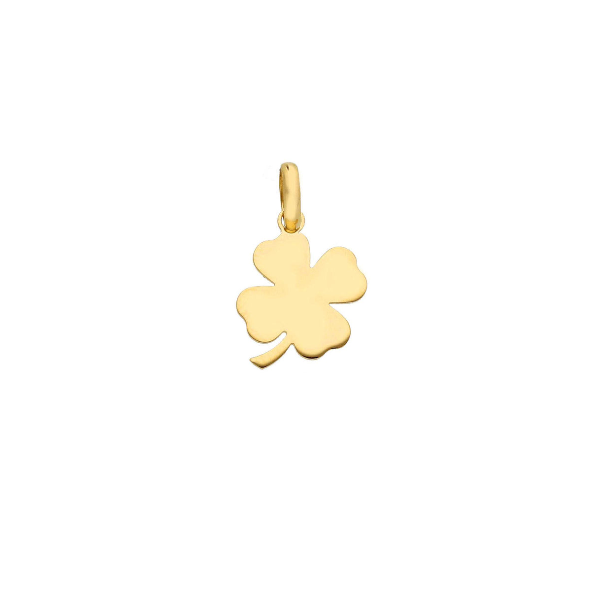 Ciondolo Quadrifoglio in Oro Giallo 18kt