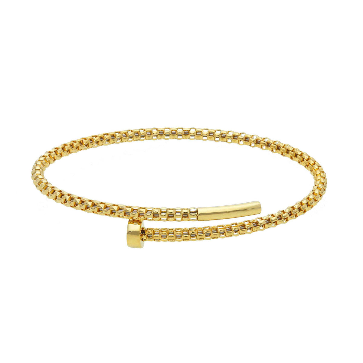 Bracciale Rigido Contrarie Oro Giallo 18kt