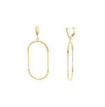  Maiocchi Gold 18kt Yellow Gold Pendant Earrings