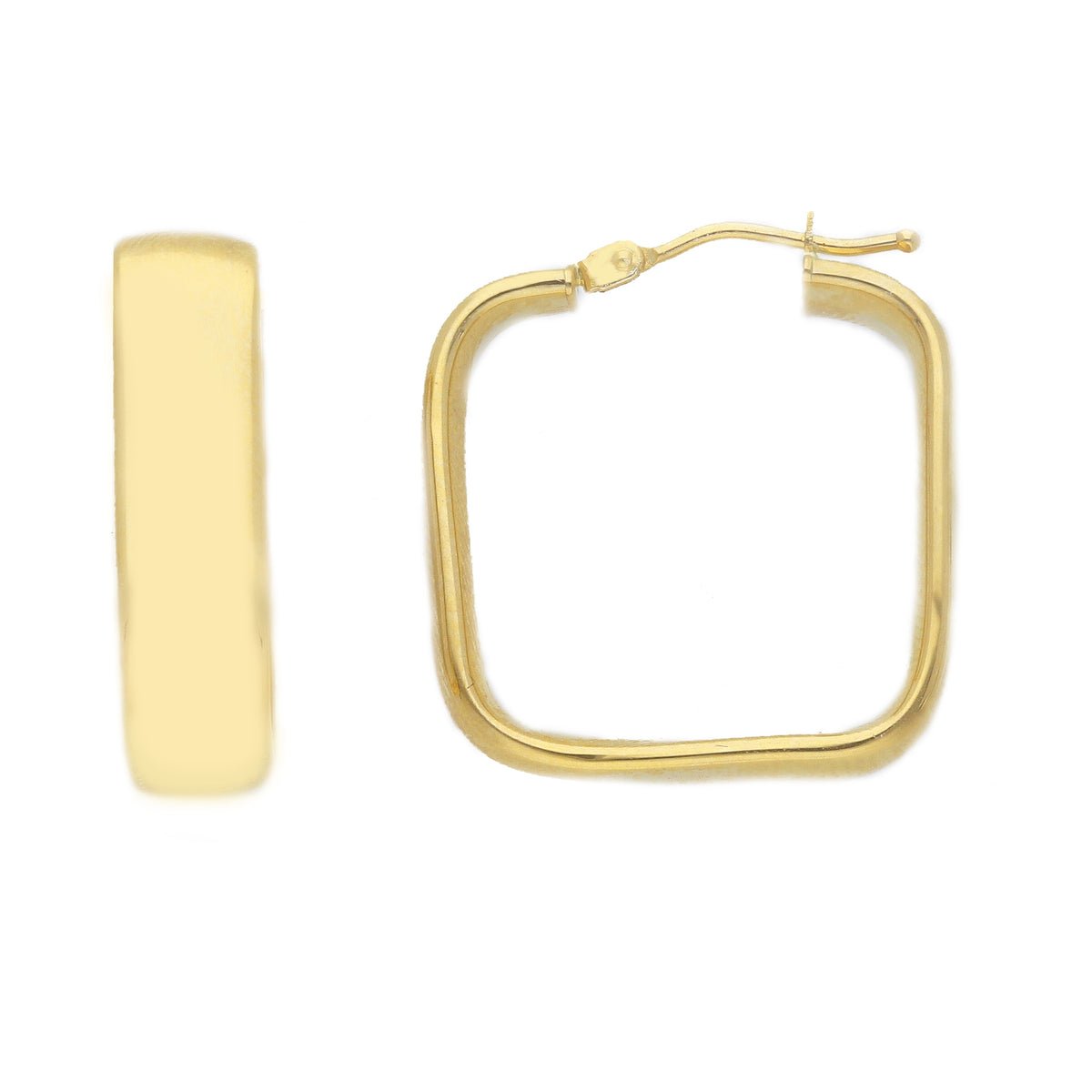 Orecchini Oro Giallo 18kt cm 2