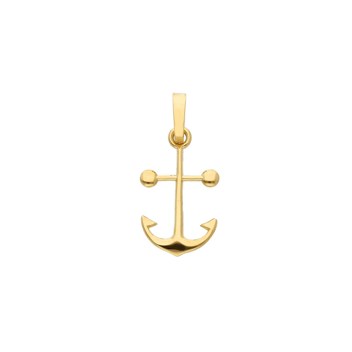 Anchor Pendant in 18kt Yellow Gold