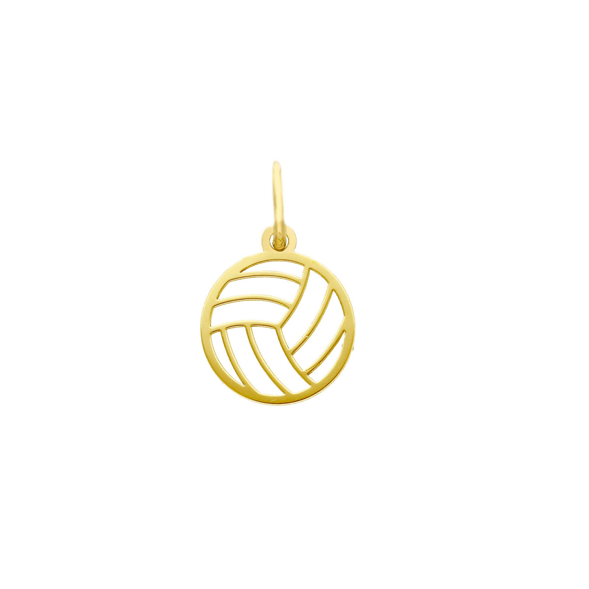 Ciondolo Pallone Pallavolo in Oro Giallo 18kt