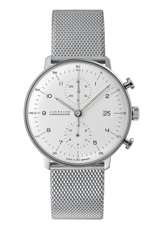 Max bill by junghans chronoscope best sale