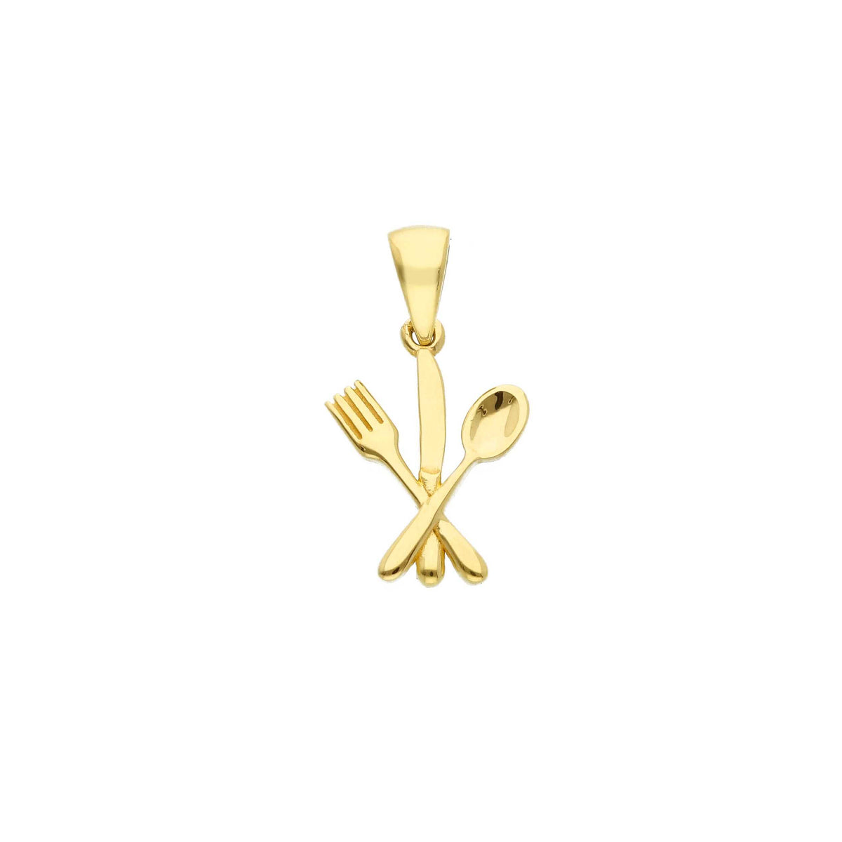 Ciondolo Posate in Oro Giallo 18kt