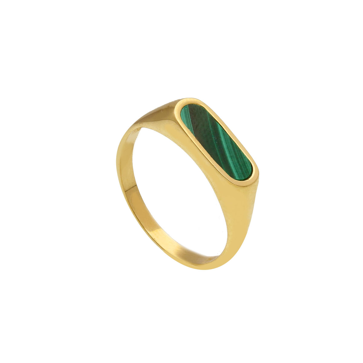 Maiocchi Milano 18kt Yellow Gold Chevalier Ring
