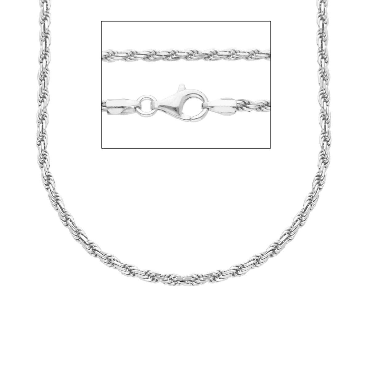 Maiocchi Silver Groumette Silver Necklace