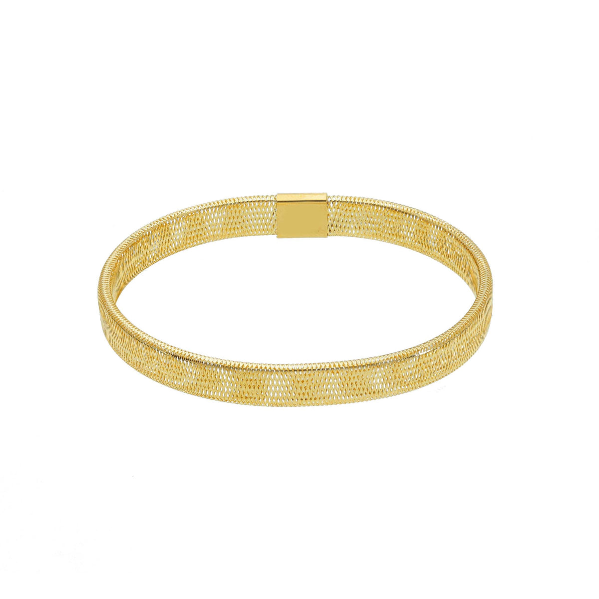 Grumette Bracelet with 9kt Yellow Gold Plate 21 cm