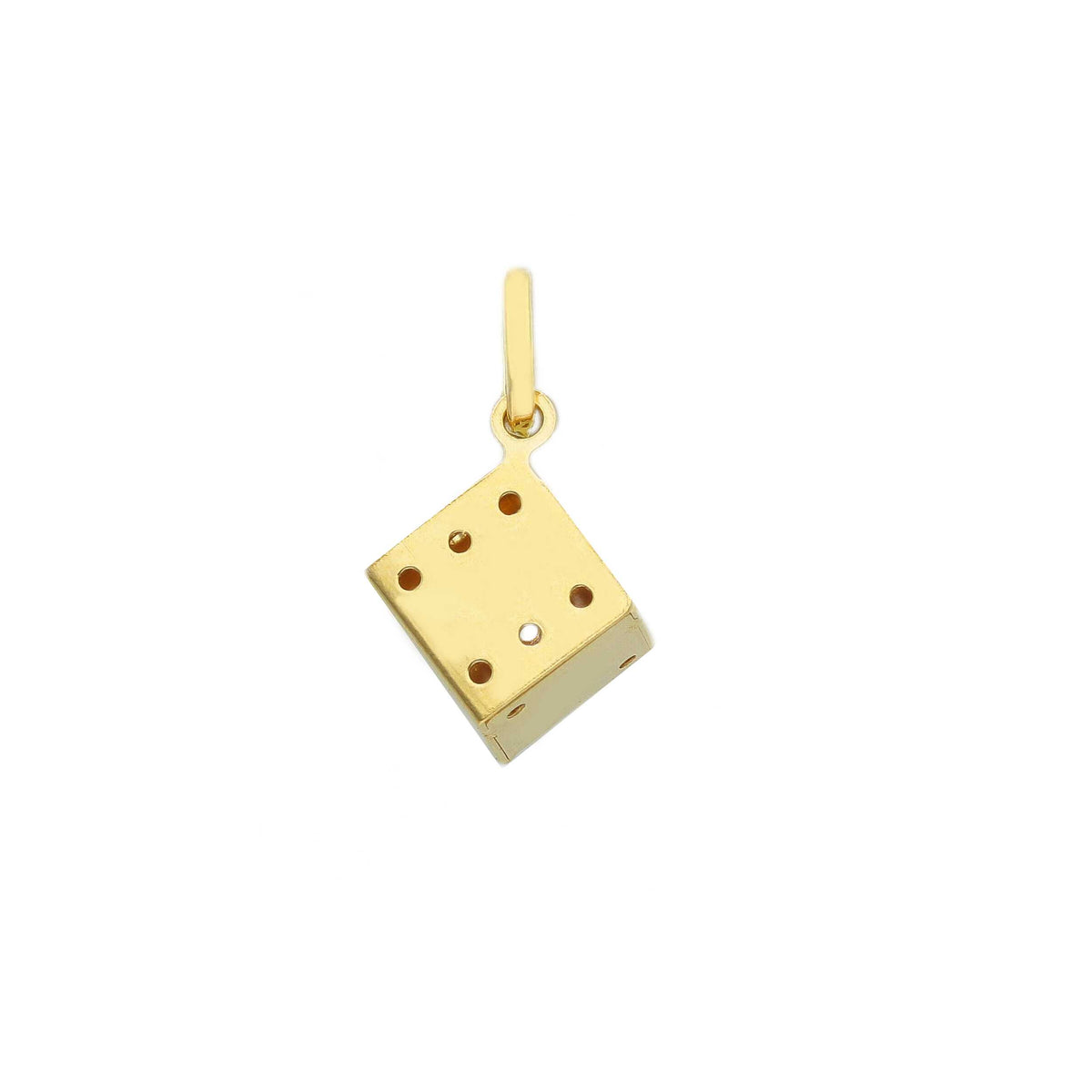  Ballerina Shoe Pendant in 18kt Yellow Gold