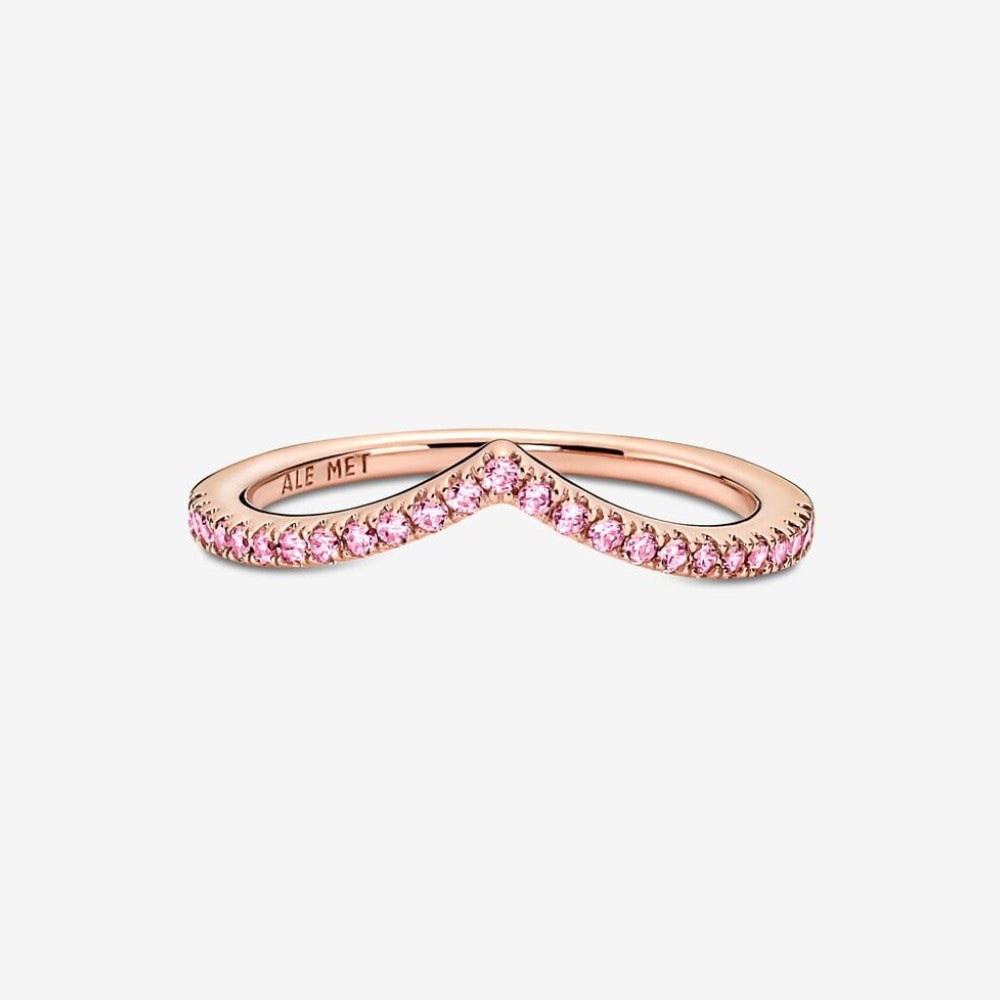 Pandora Anello Desiderio Scintillante Rosa 186316C02