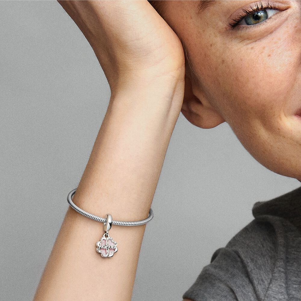 Pandora Charm Pendente Quadrifoglio dell'Amicizia 792245C01